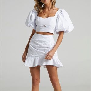 Showpo White Set